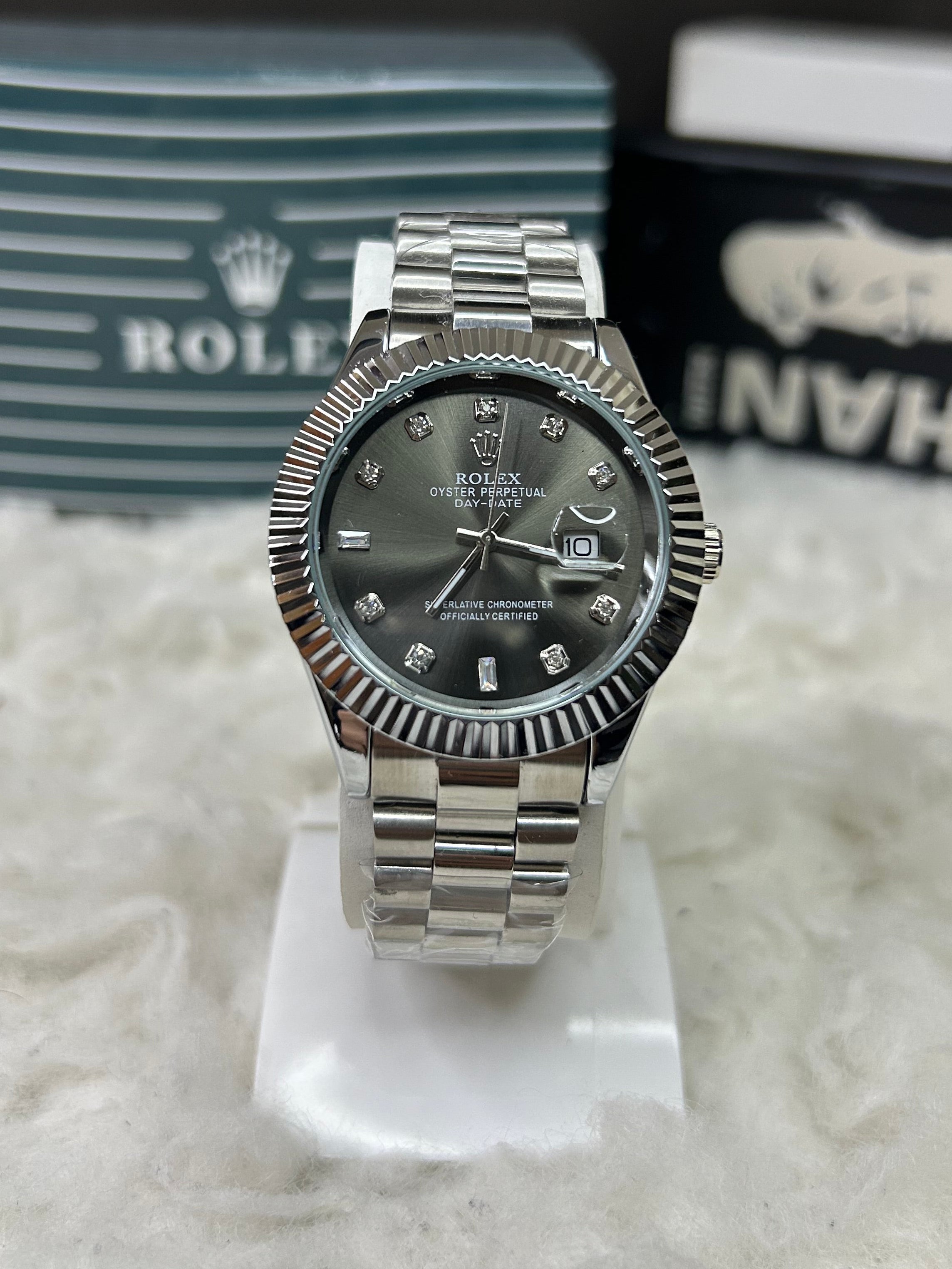 Oyster Date Just (Grey)