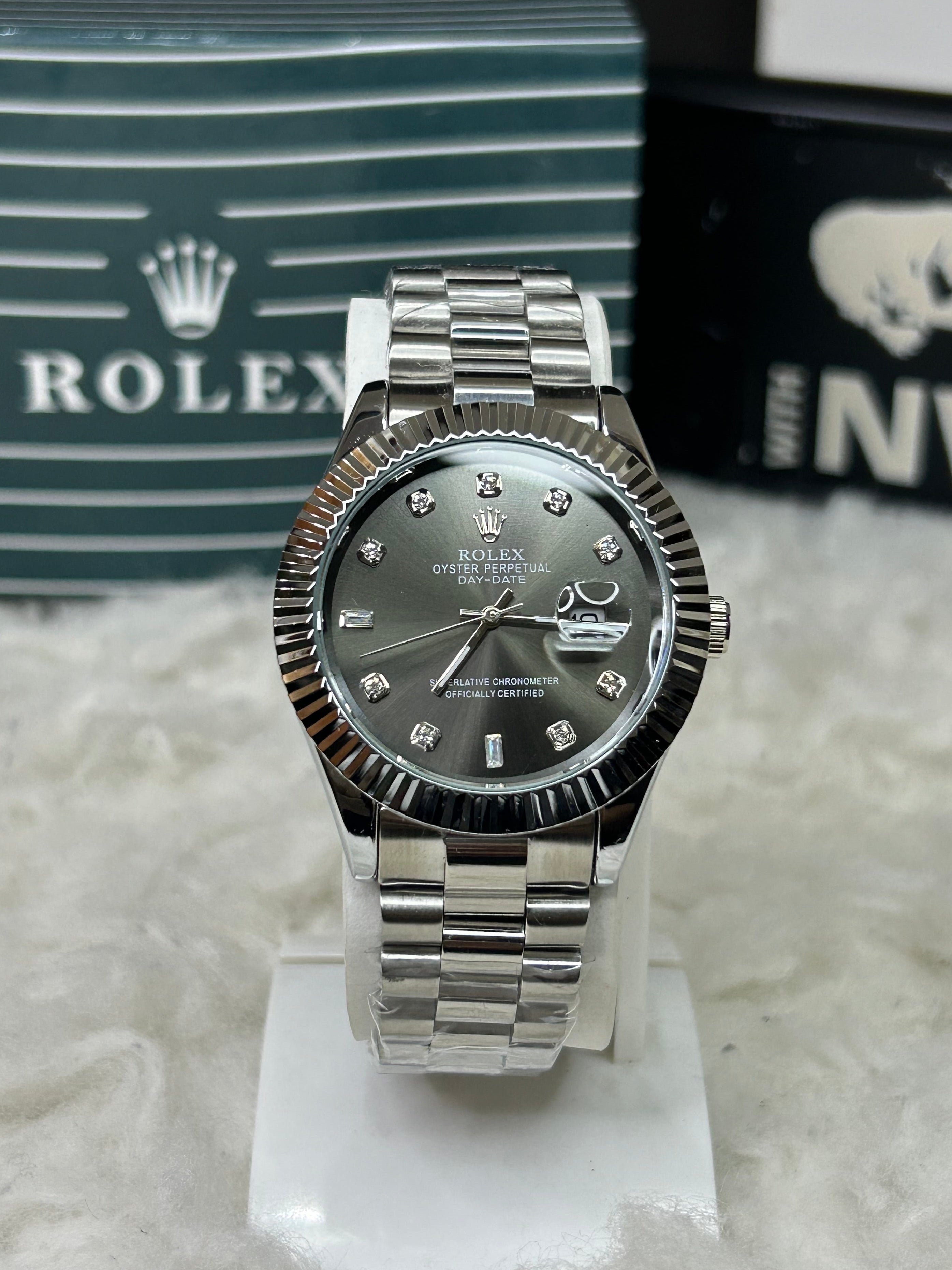 Oyster Date Just (Grey)