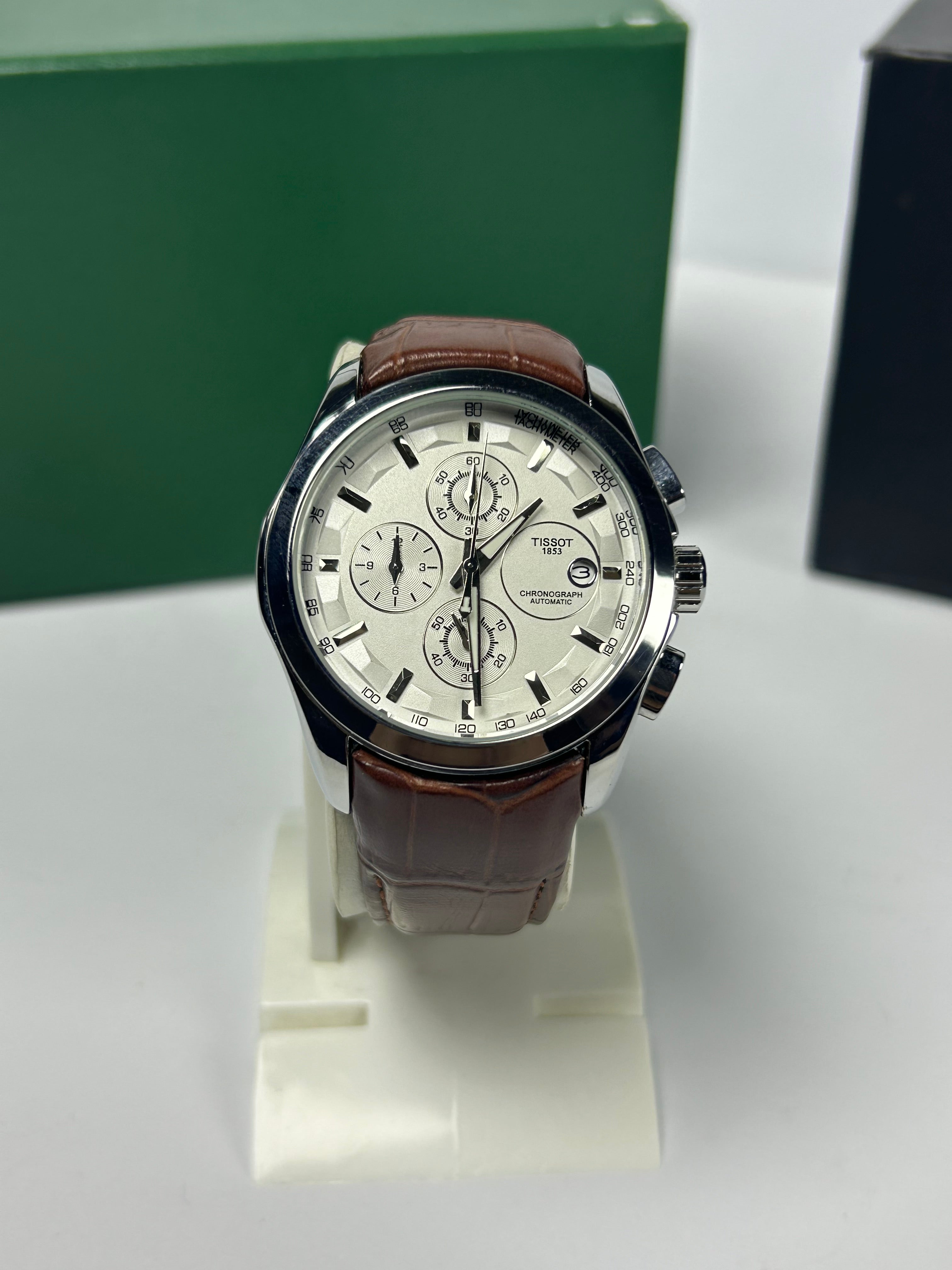 1853 Leather Strap (All chronographs working)