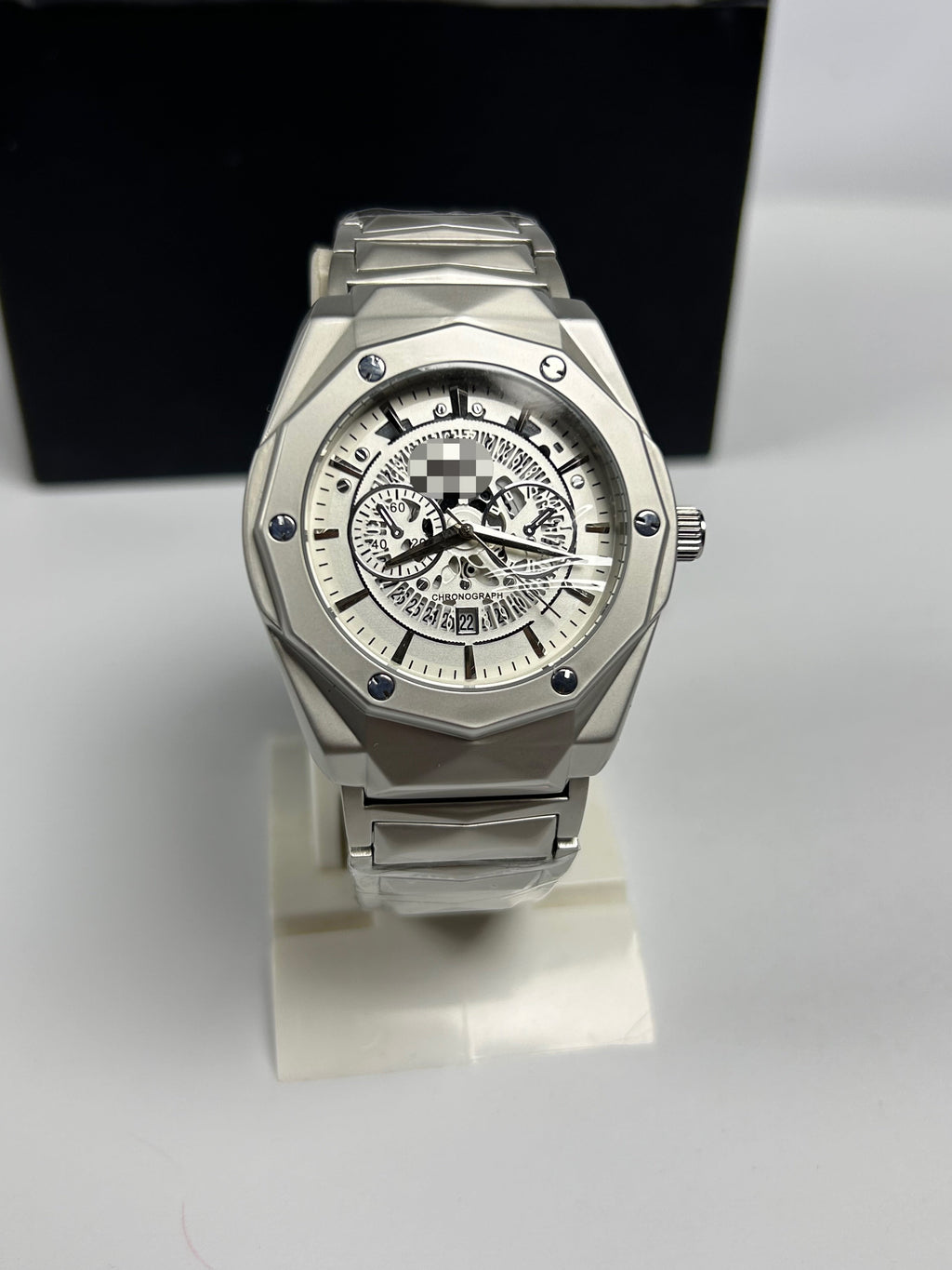 Diomand Cut chain watch