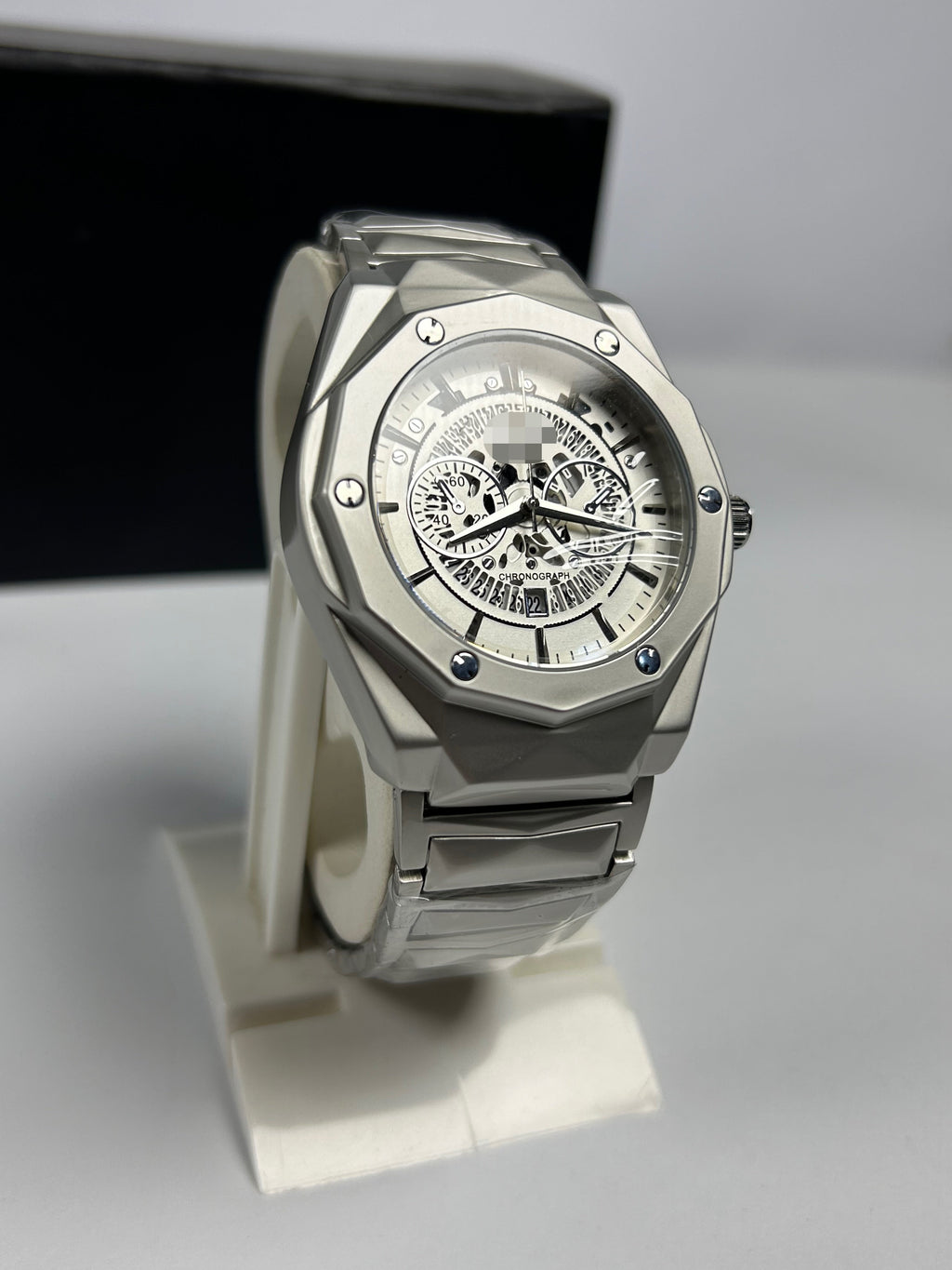 Diomand Cut chain watch