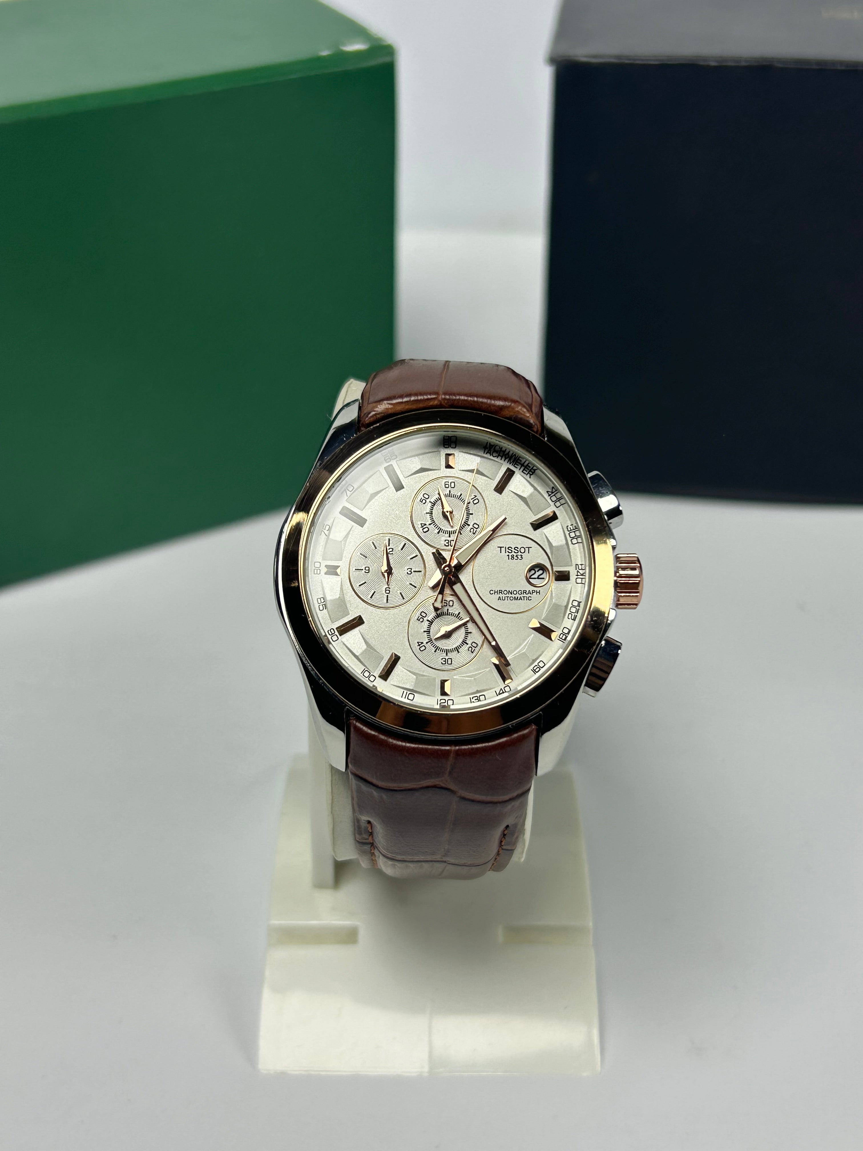 1853 Leather Strap (All chronographs working)